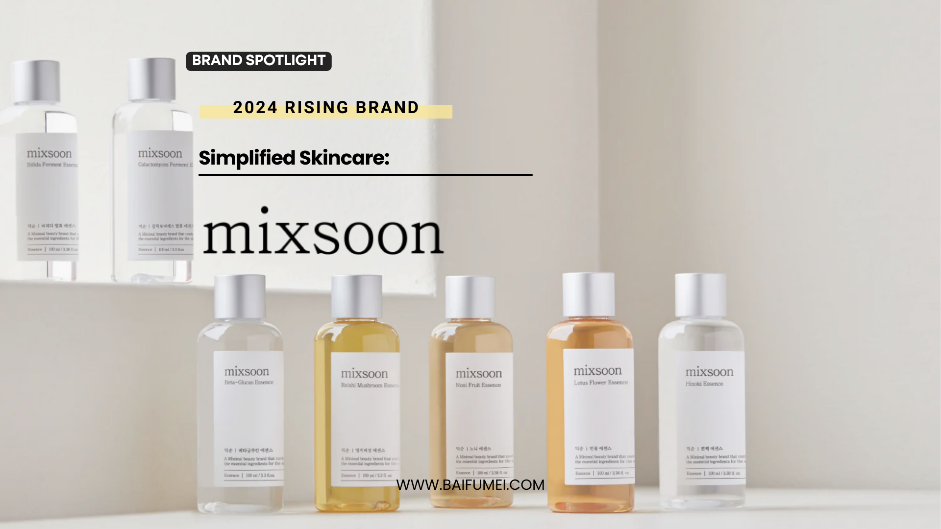 Brand Spotlight: MIXSOON