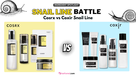 The Ultimate Snail Showdown: Cosrx vs Coxir Snail Line Battle