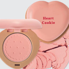 [Etude] Heart Cookie Blusher 001 Pink Salt