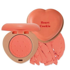 [Etude] Heart Cookie Blusher RD301 Ruby Red