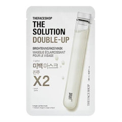 [THEFACESHOP] The Solution Double-up Brightening face Mask (2023)