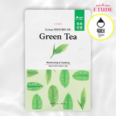[Etude] 0.2mm Therapy Air Mask #Green Tea 20ml(20)