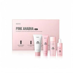[NACIFIC] PINK AHABHA Kit (toner 30ml + serum 10ml + cream 20ml + cleansing 30ml)