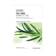 [THEFACESHOP] [renew] Real Nature Tea Tree Mask 20g