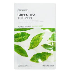 [THEFACESHOP] [1ea] Real Nature Green Tea Mask (2021)