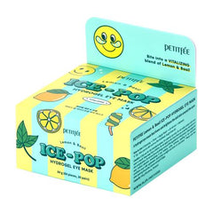 [Petitfee] Lemon & Basil ICE-POP Hydrogel Eye Mask (60 pieces, 30 pairs)