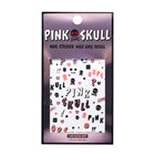 [Etude House] PINK SKULL PLAY NAIL STICKER 02 CHIC SKULL