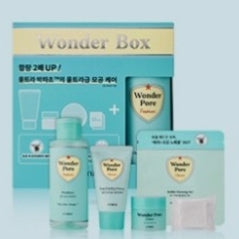 [Etude House] Wonder Pore 4 type kit(Freshner 100ml+Cleanser 20g+Cream 10ml+Pad 1ea)