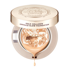 [THEFACESHOP] Gold Collagen Ampoule Glow Foundation N203
