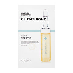 [Missha] MASCURE Glutathione SHEET MASK 1pc