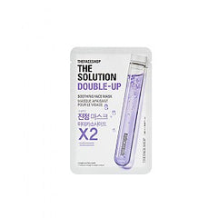 [THEFACESHOP] The Solution Double Up Soothing Face Mask 2021